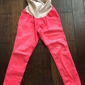 Motherhood Maternity Coral Maternity Panta